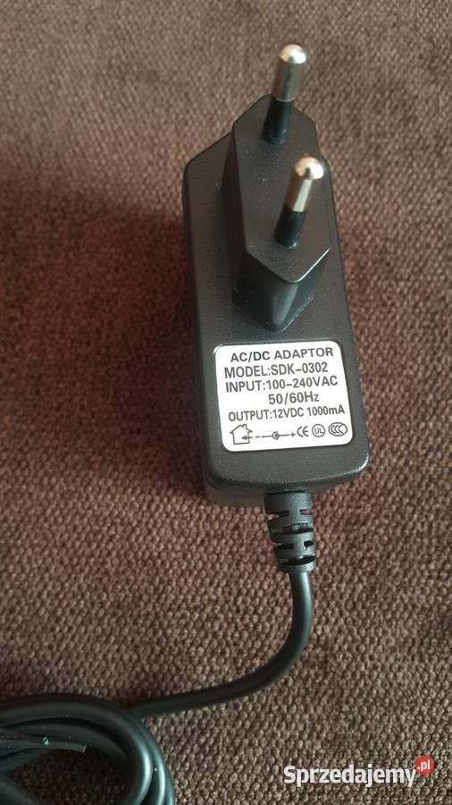 Zasilacz 12V 1A Białystok sprzedam