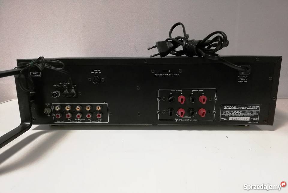 Vintage Amplituner Kenwood KR920B Stan Idealny Elektronika lubuskie