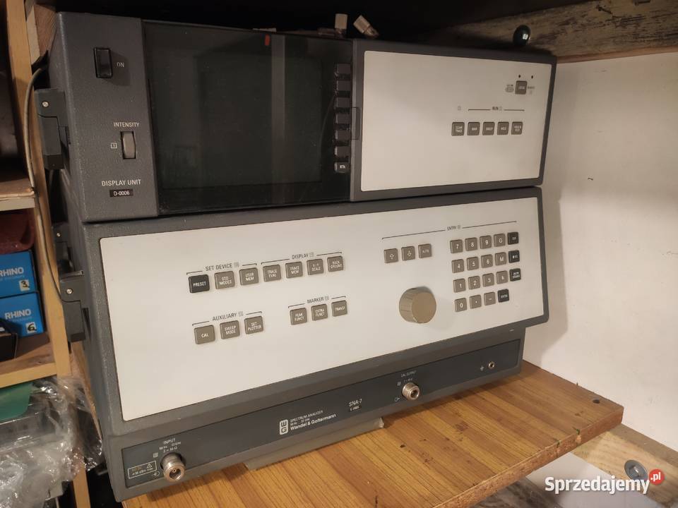 SPECTRUM ANALYZER SNA7 50 Hz 22 GHz Wandel Poznań sprzedam