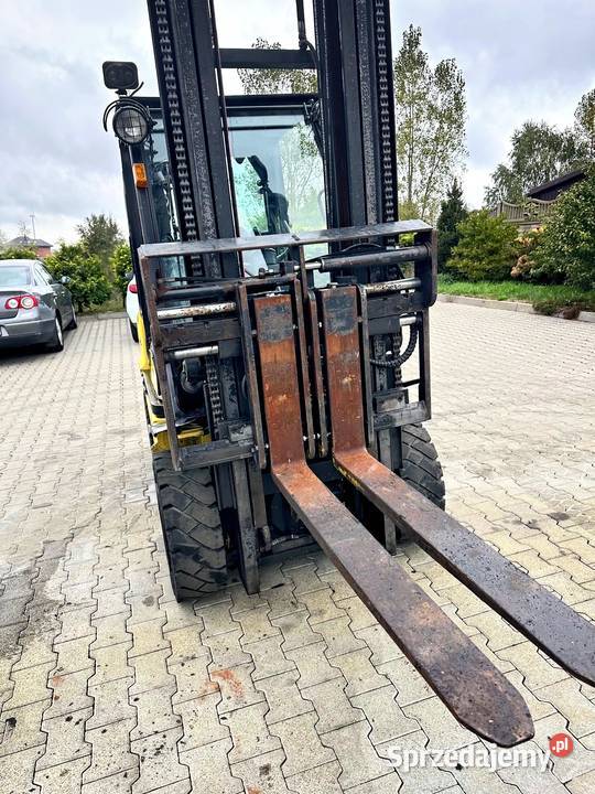 wózek widłowy NISSAN FG30 LPG 3000 450m przesuw łódzkie Działoszyn sprzedam