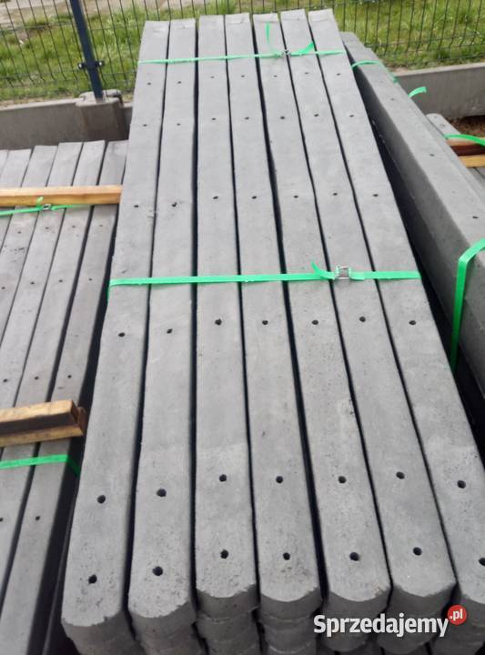 Słupek betonowy do siatki leśnej podkarpackie Strzyżów