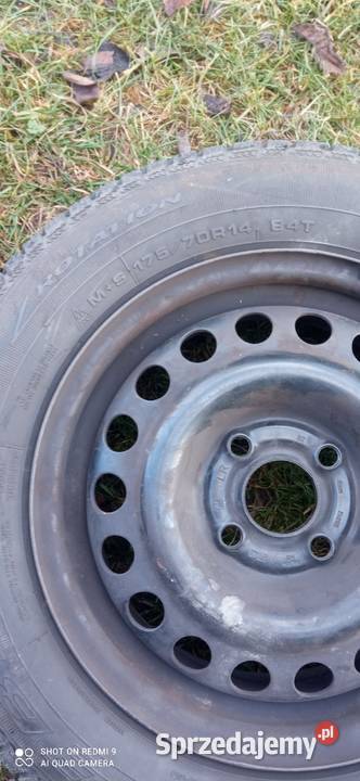 Opony zimowe z felgami R14 4x100 Liszno
