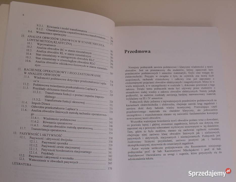 Teoria obwodów część 1 M Tadeusiewicz Łódź