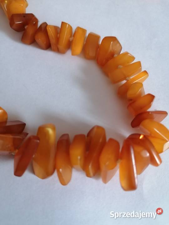 Naszyjnik z bursztynu miodowego Białystok