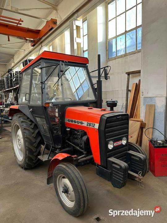 Zadbany ciągnik rolniczy Ursus 2812 KZ Głogów