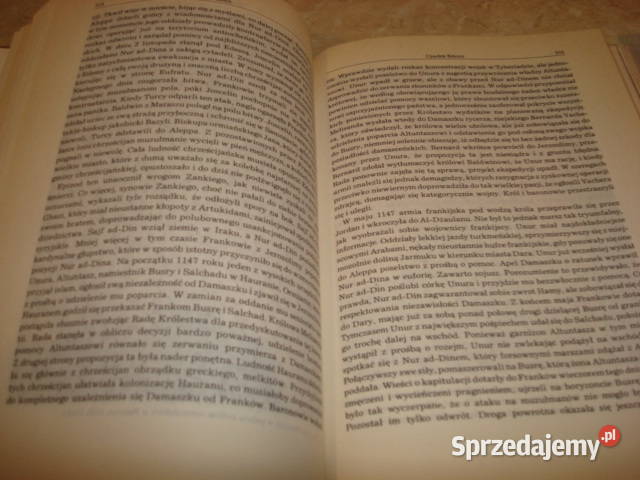 DZIEJE WYPRAW KRZYŻOWYCH STEVEN RUNCIMAN kujawsko-pomorskie sprzedam