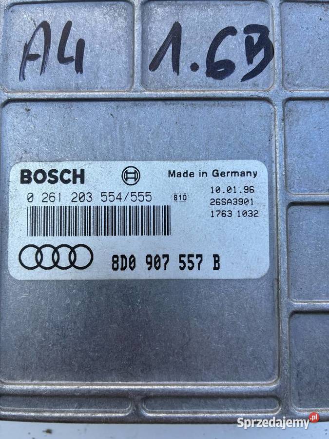 Komputer Sterownik Silnika Audi A4 B5 16B Komputery Wisznice