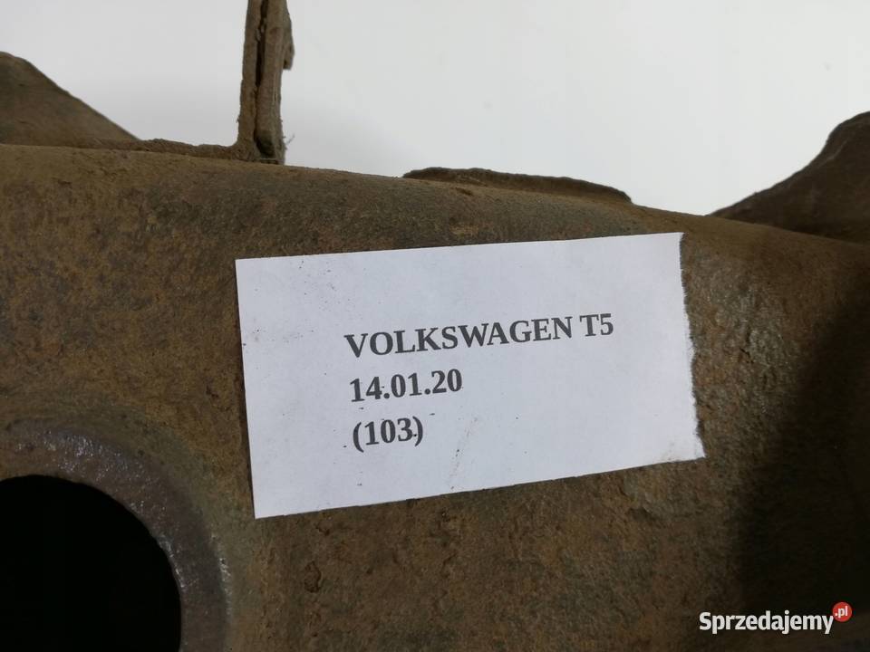 WAHACZ PIASTA TYŁ PRAWA LEWA VW TRANSPORTER T5 wielkopolskie Nowy Tomyśl