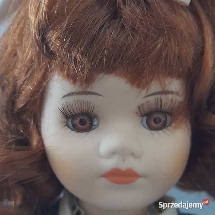 Lalka porcelanowa wys405 kolekcjonerska Antyki Bogatynia