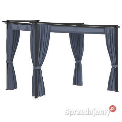 vidaXL Altana ogrodowa z zasłonami 3 x 3 m Warszawa