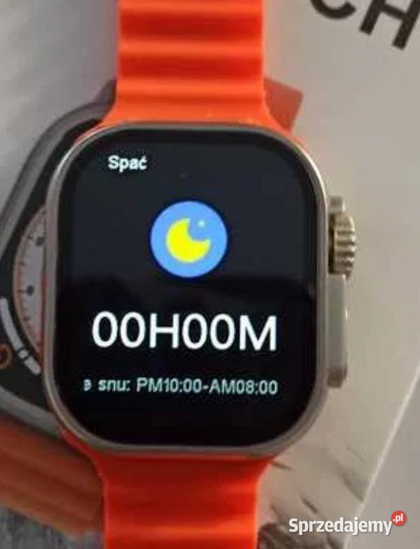 Nowy zegarek Smartwatch Ultra Amoled T800 pomiar Zegarki Gdańsk