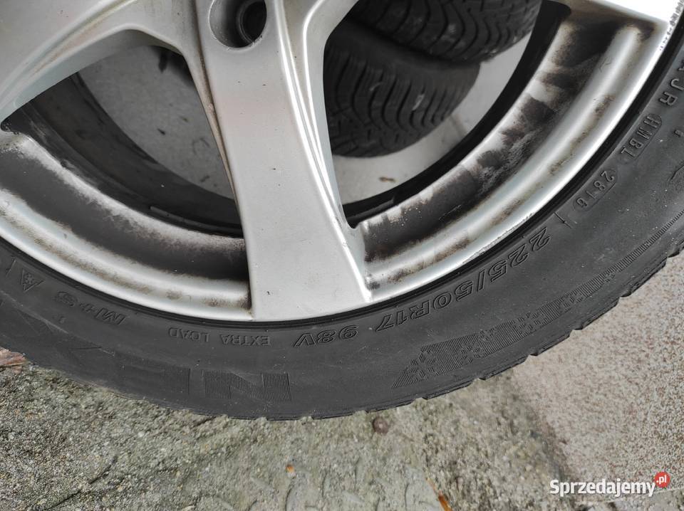Felgi Dezent 17 dwie opony zimowe Opel BMW opolskie