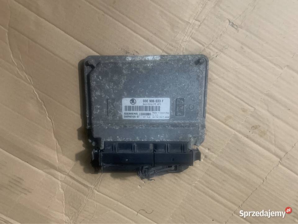Komputer sterownik 03E906033F skoda fabia 1 I Szczecin