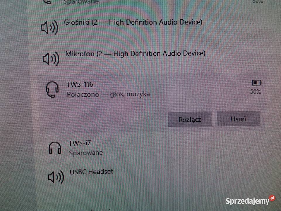 Słuchawki BT Streetz TWS116 206907 używane Bydgoszcz