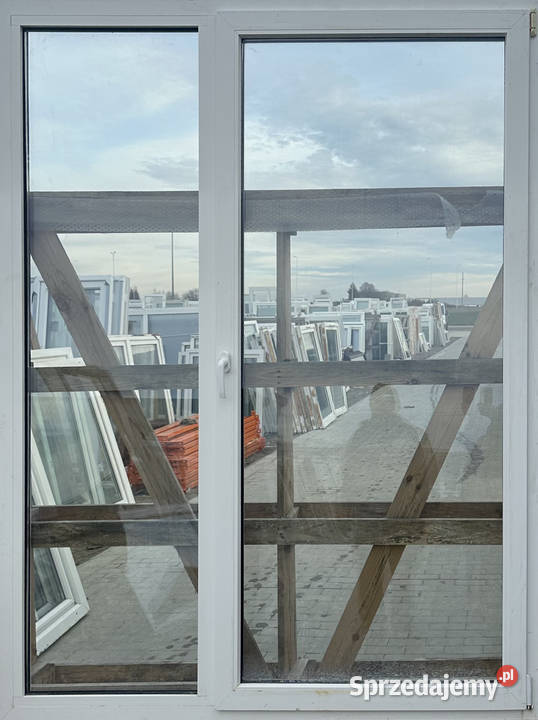 OKNA KacprzaK Okno TARASOWE 177X222 Używane PCV lubelskie Lublin sprzedam
