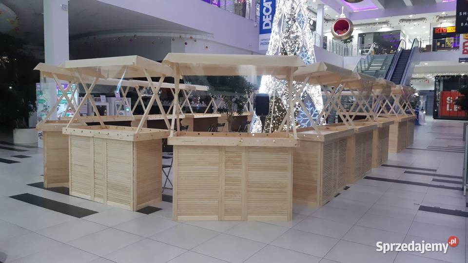 Drewniane stoiska handlowe wystawiennicze Lublin
