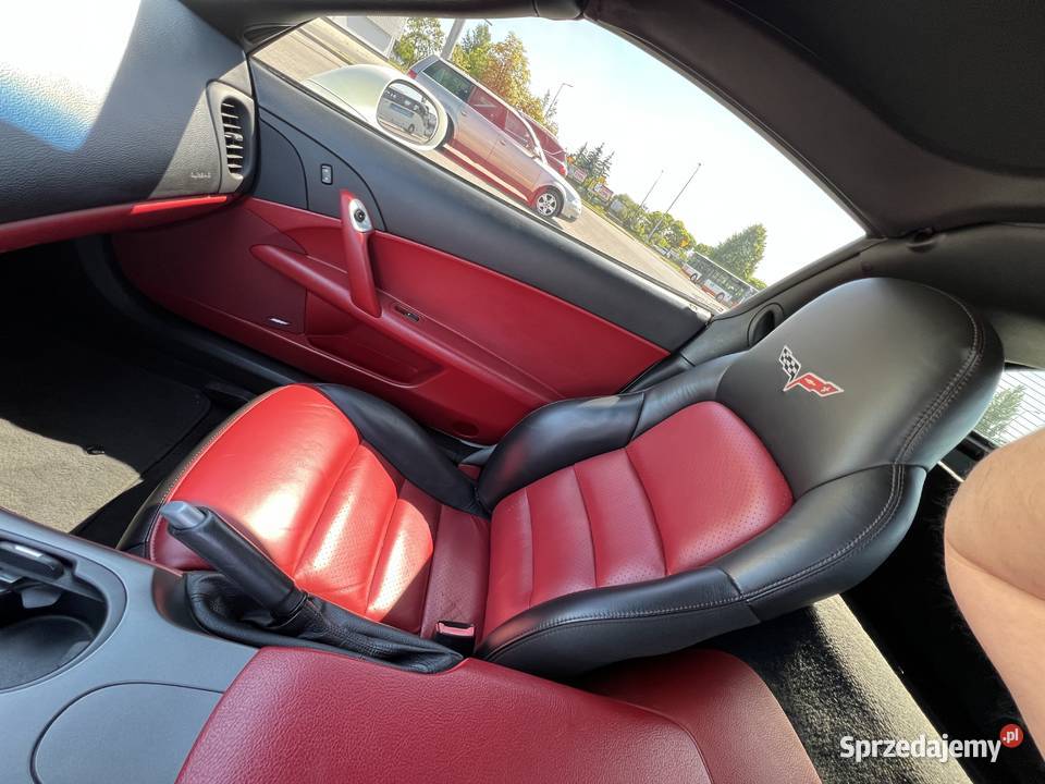 Chevrolet Corvette C6 2007 niski przebieg automatyczna Poznań sprzedam