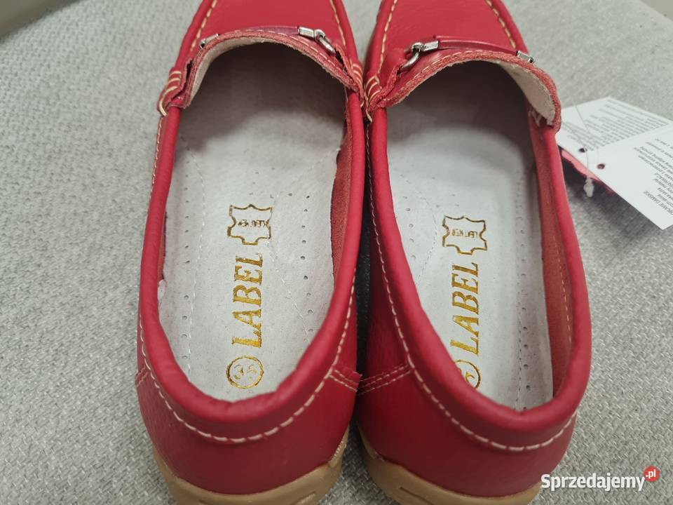 Buty mokasyny Nowe Skórzane 36 Warszawa