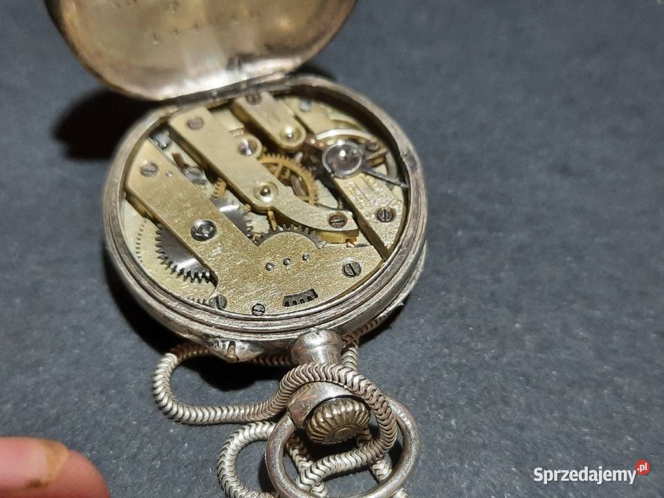 Zegarek Avance Retard antyk 1900r SREBRO Zegarki i Biżuteria mazowieckie sprzedam