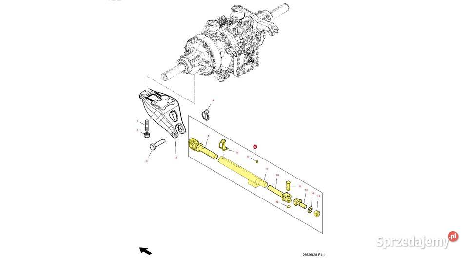 Stabilizator Massey Ferguson ACW174640A ORYGINAŁ podlaskie Białystok
