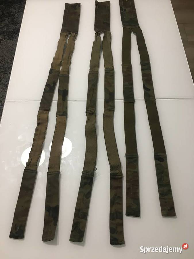 Szelki wojskowe do spodni moro