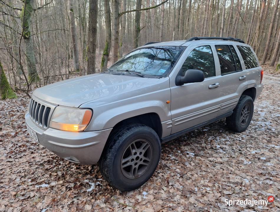 Jeep Grand Cherokee 47 V8 Gaz QuadraDrive Samochody osobowe Wronki