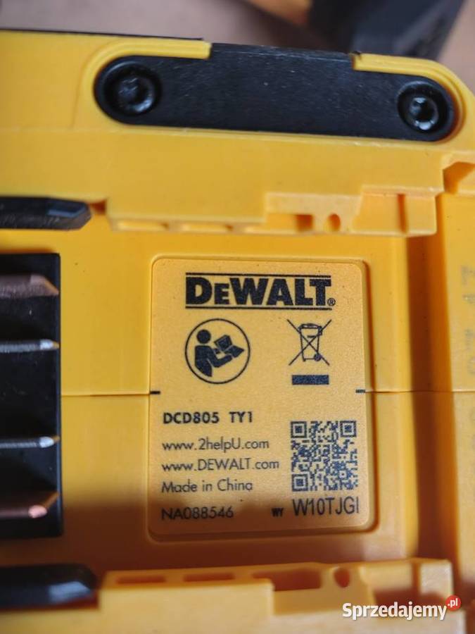 Akumulatorowy zestaw combo DeWalt DCK2050H2TQW Zawiercie sprzedam