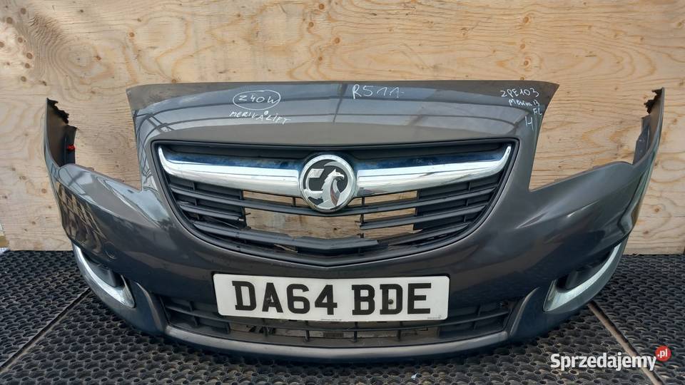 MERIVA B LIFT ZDERZAK PRZÓD Z40W HALOGEN Zbierkowo