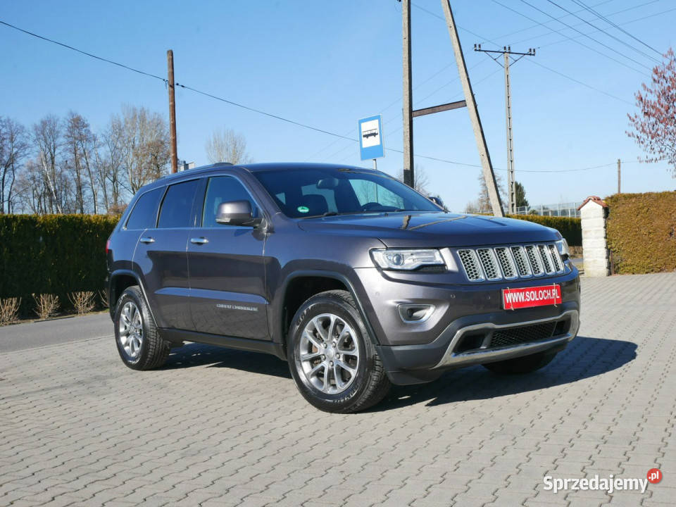 Jeep Grand Cherokee 30 V6 CRD MJ 250 Eu6 Limited aluminiowe felgi Goczałkowice-Zdrój