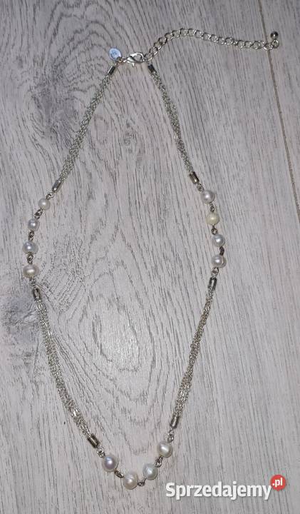 Naszyjniki perełki pierścionek