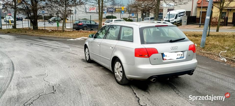 Audi A4 B7 instalacja gazowa sekwencja relingi dachowe