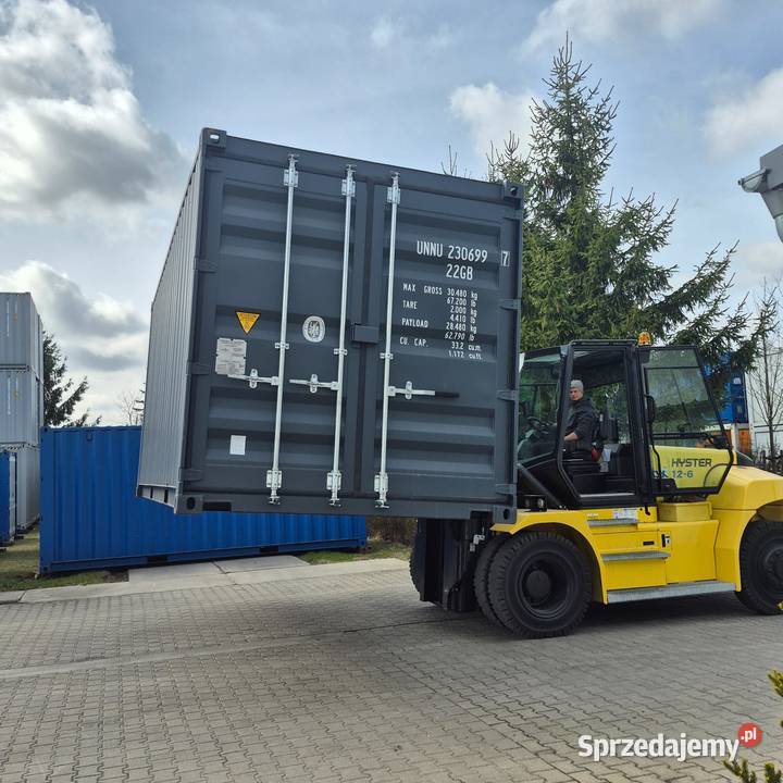 kontenery morskie 20 DV ONE WAY RAL 7016 Janikowo