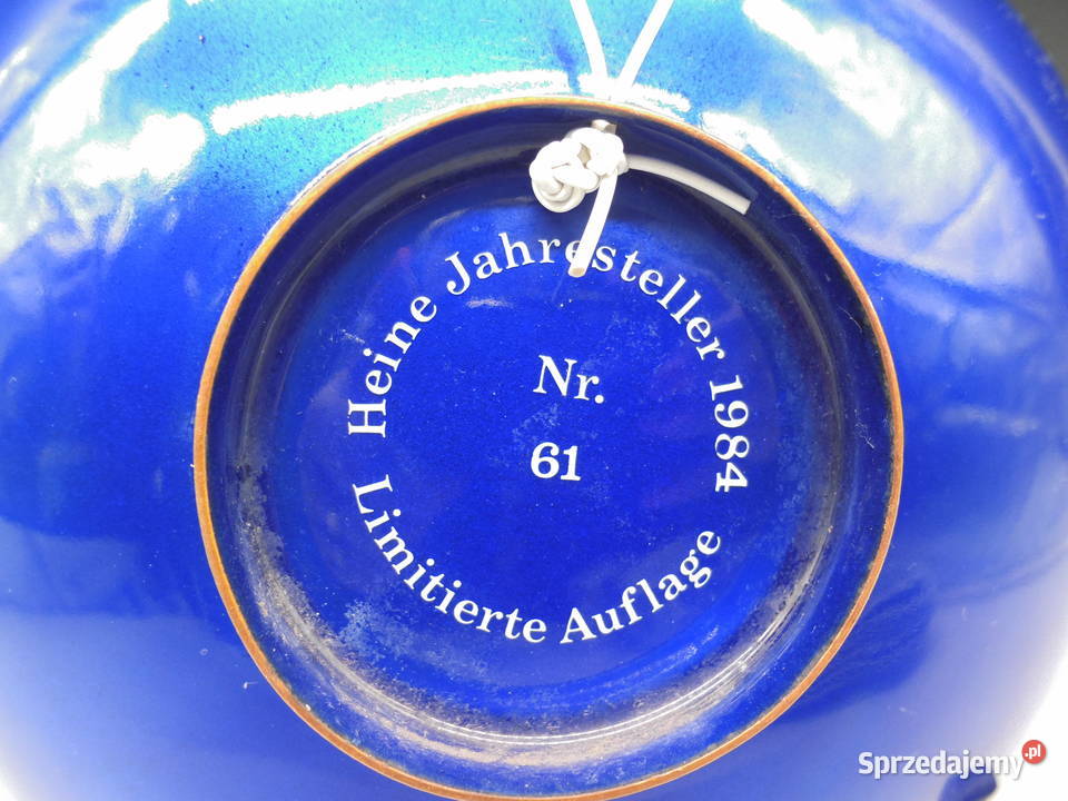 Emaliowany talerz świąteczny Studio Steinbck Raszków