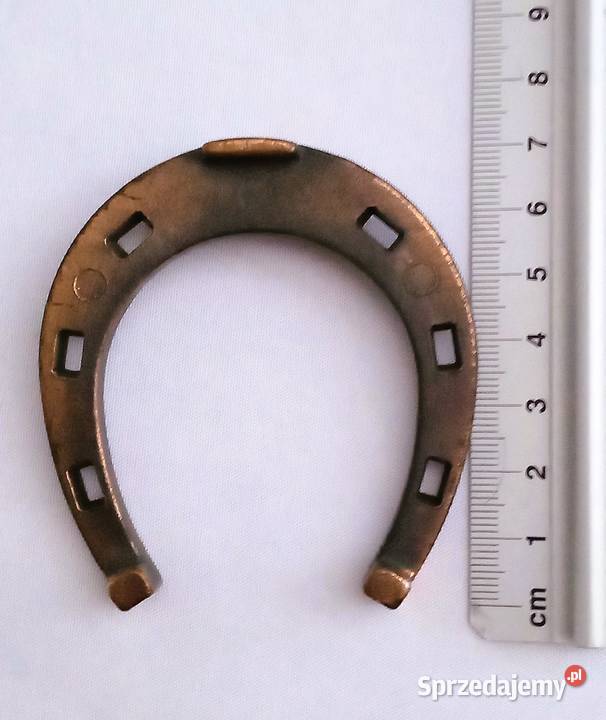 Miedziana podkowa na szczęście podkówka miedź Lublin