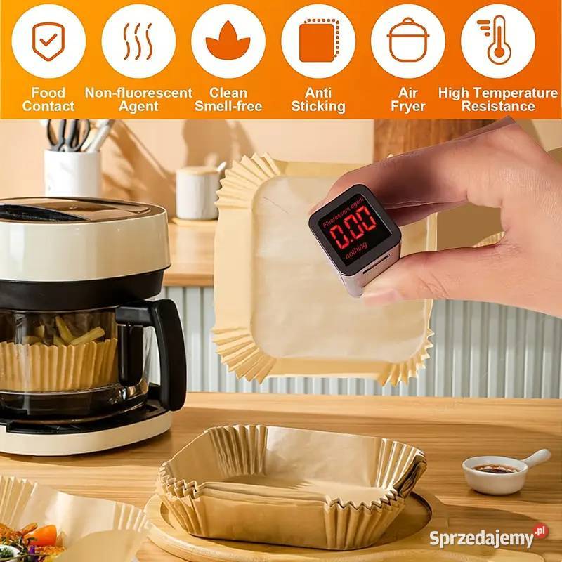 Tacki Pergaminowe do Frytownicy Beztłuszczowej mazowieckie