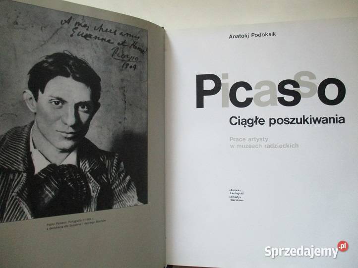 Picasso ciągłe poszukiwania Podoksik sztuka Łódź
