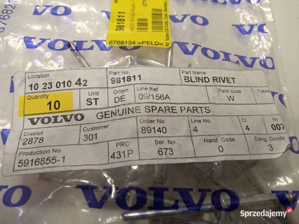 NIT PROGI BOCZNE VOLVO XC40 XC60 XC90 S40 S60 wielkopolskie Nowy Tomyśl sprzedam