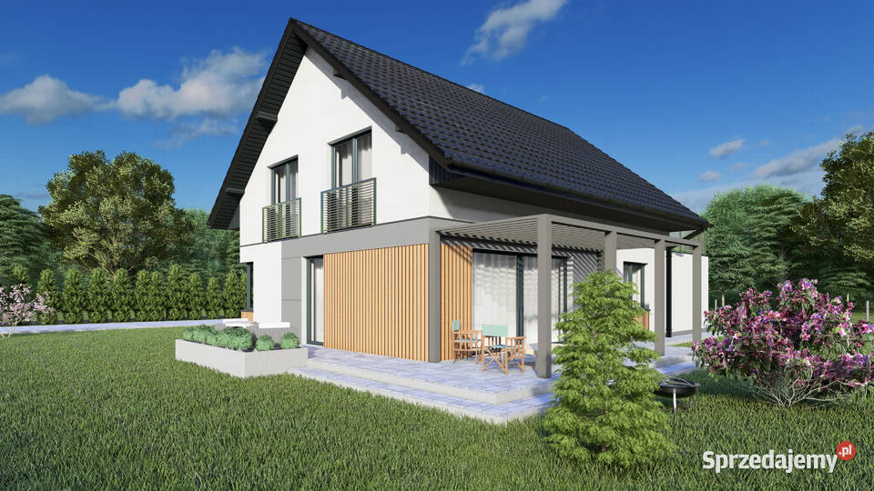 Projekty elewacji domów Wizualizacje Białystok