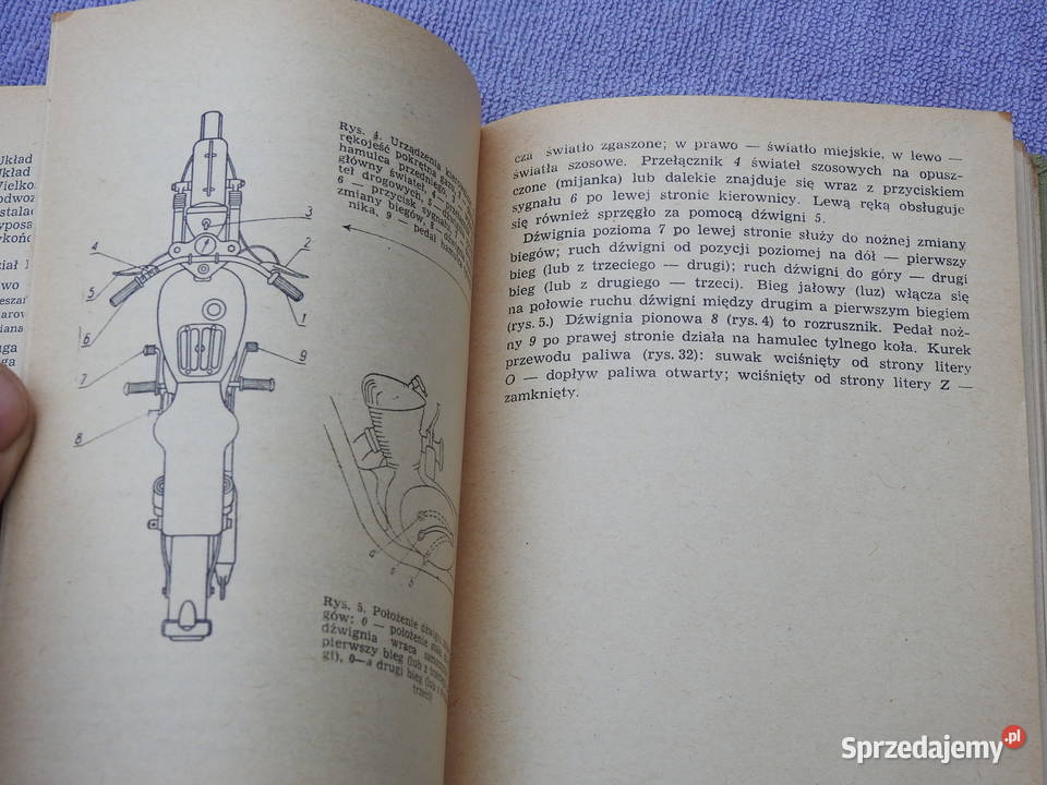 WFM 125 Instrukcja Obsługi i Napraw nie SHL WSK mazowieckie