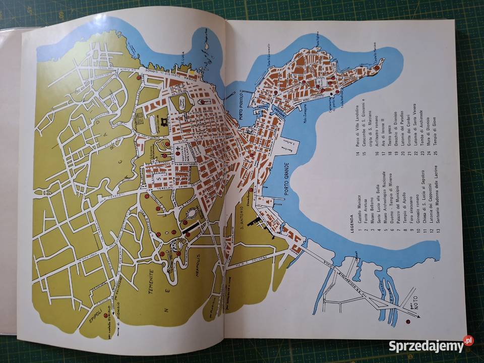 Syrakus Kunst Geschichte Natur j niem Mapy i przewodniki