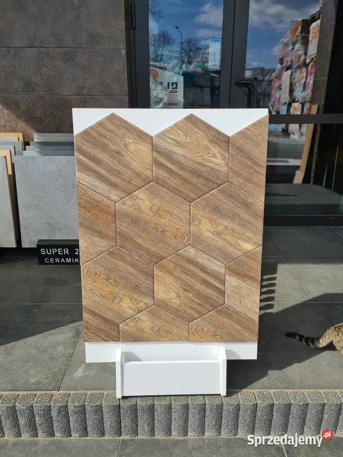 Płytki HEXAGON HEX UNIWERSUM WOOD BEIGE 26X26 G1 Opoczno