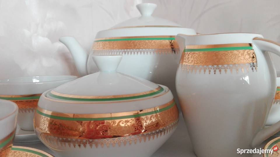 Serwis do kawy Joanna stara porcelana Karolina Porcelana i szkło Białystok