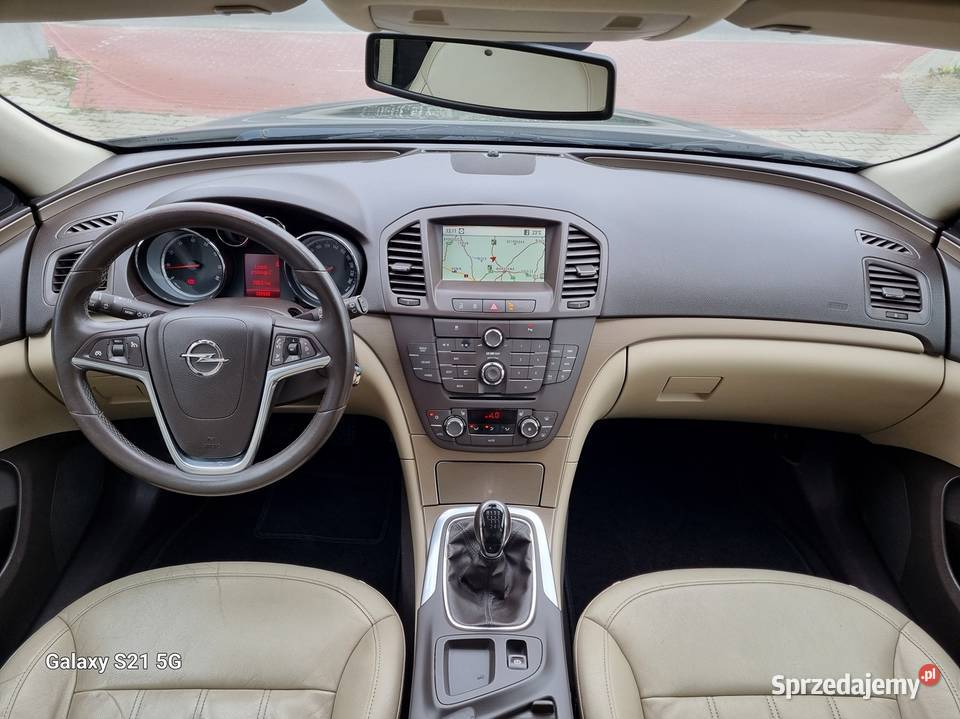 Opel Insignia I 16 TURBO 180 jasne skóry Płońsk