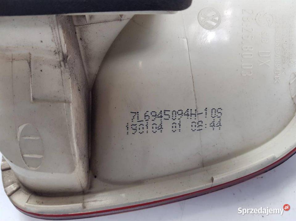 LAMPA PRAWA TYŁ TOUAREG 7L6945094H Pozostałe sprzedam