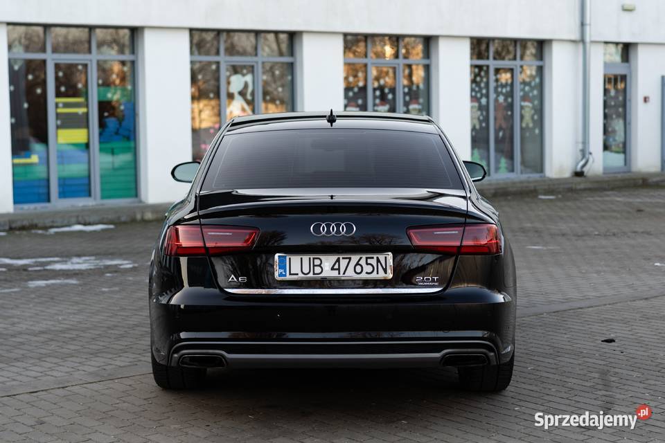 Audi A6 C7 20 20 TFSI 252 quattro SLine Radary poduszka powietrzna lubelskie Lublin