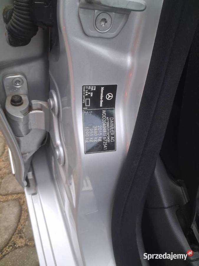 Mercedes W204 C200 Avantgarde Klasa C małopolskie Tarnów