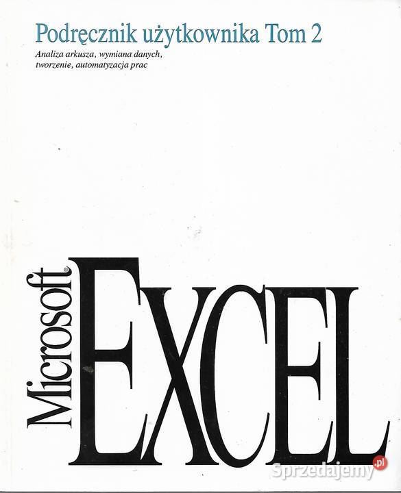 Microsoft Excel Podręczniki Puławy