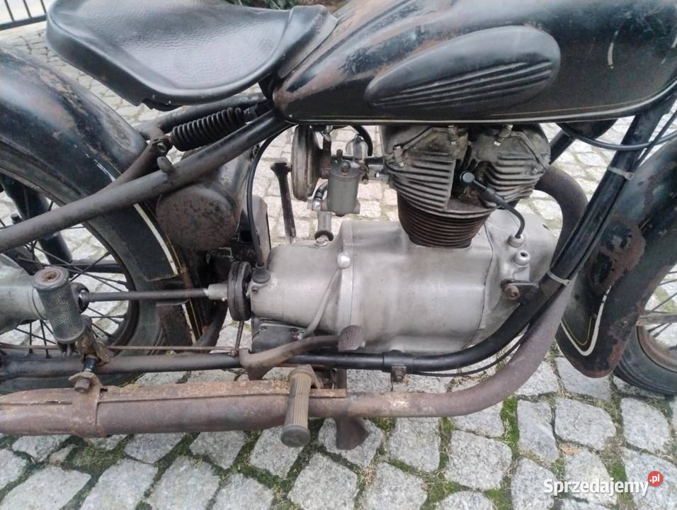 Simson awo turist 1953 avo awtowelo Stoczek Łukowski