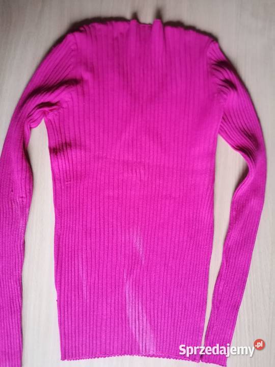 Bluzka z długim rękawem malinowa rozmiar 146152 Łódź sprzedam