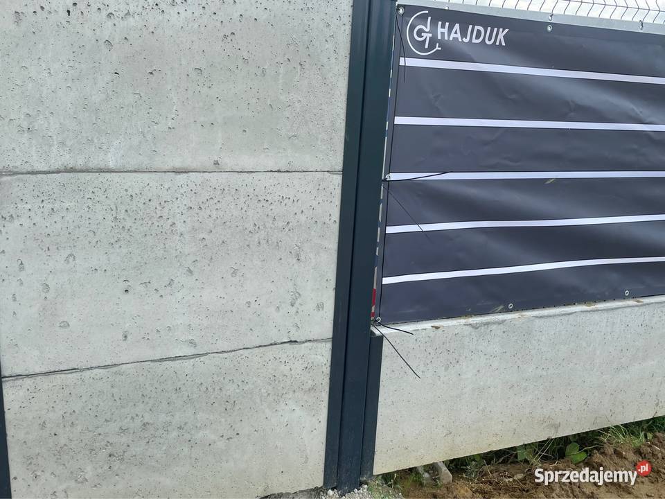 Deska murek łącznik ogrodzeniowy